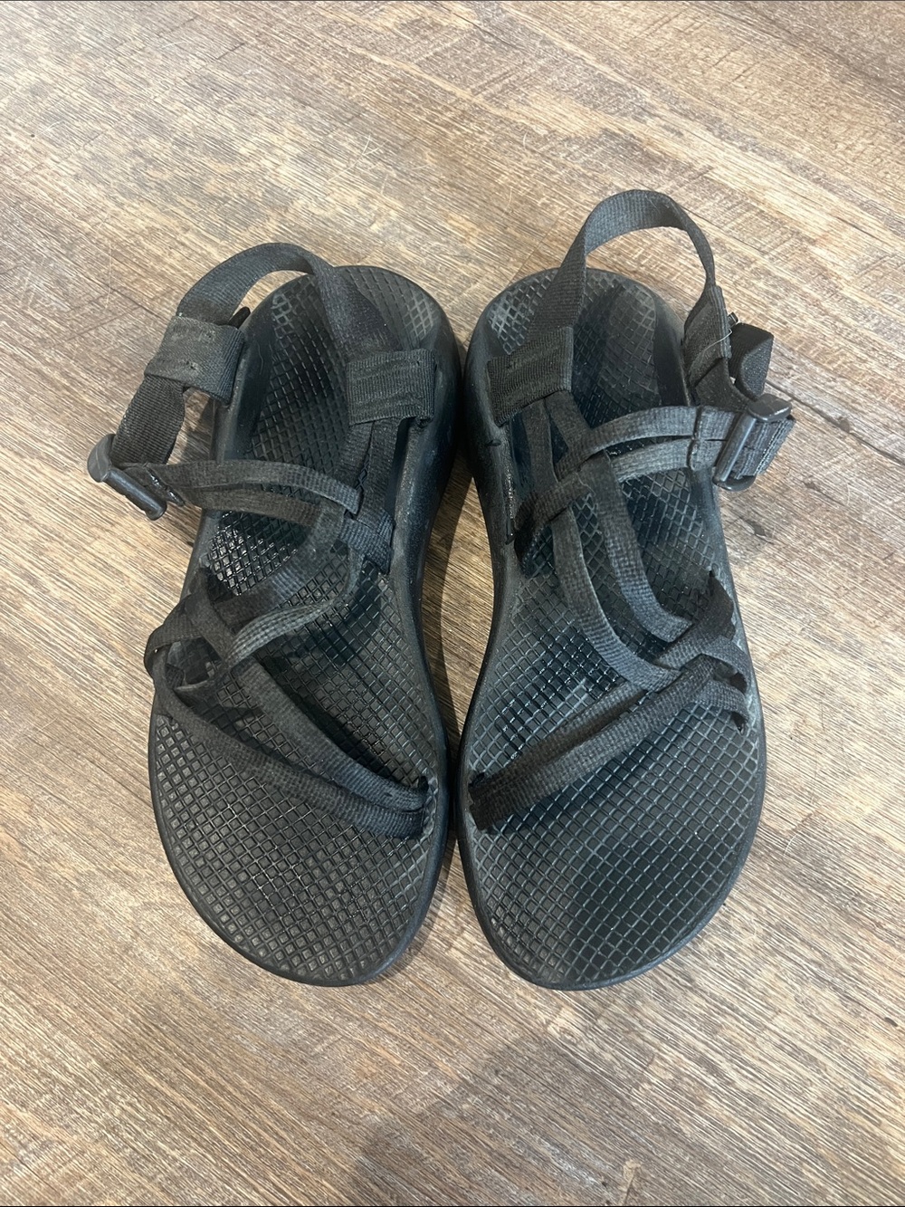 Chaco Black Sport Sandals